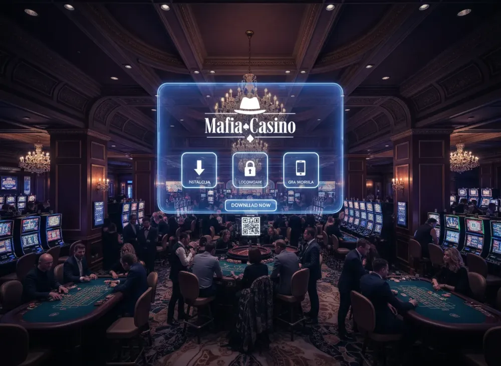 Mafia Casino app – instalacja, logowanie i gra mobilna