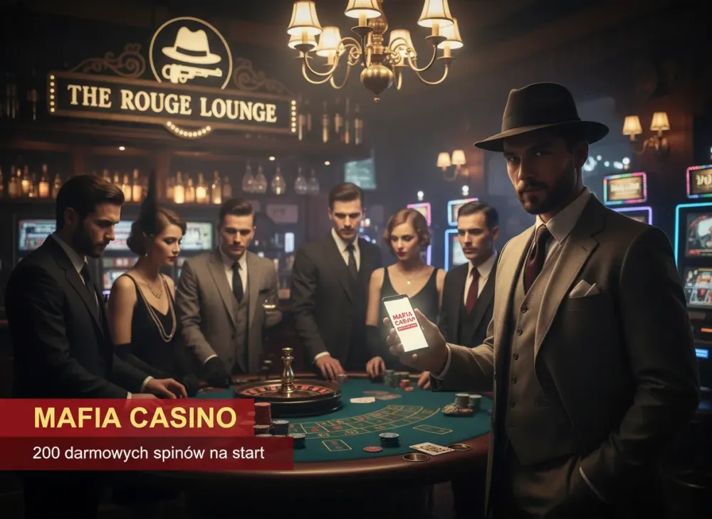 Mafia Casino kod promocyjny ᐉ 200 darmowych spinów na start